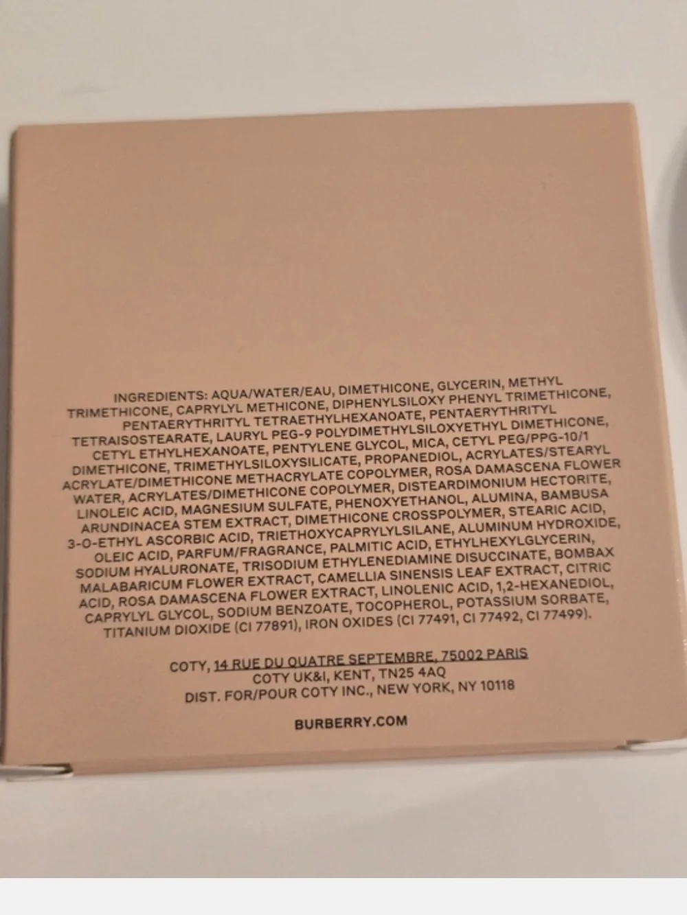 Burberry Matte Glow Cushion Luminous Hydrating Powder Compact Foundation NEW